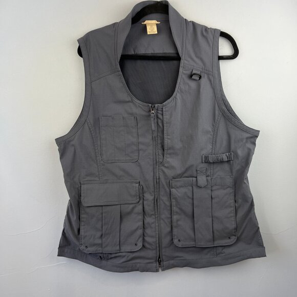 Duluth Heirloom Gardening Utility Cargo Vest in Charcoal Gray Size XL #14752 - Picture 1 of 12